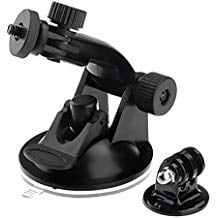 Action Camera Car Suction Cup Mount Braket for GoPro Hero 6/5/5 Session/4 Session/4/3+/3/2/1 and Other Action Cameras Action Camera Car Suction Cup Mount Braket for GoPro Hero 6/5/5 Session/4 Session/4/3+/3/2/1 and Other Action Cameras